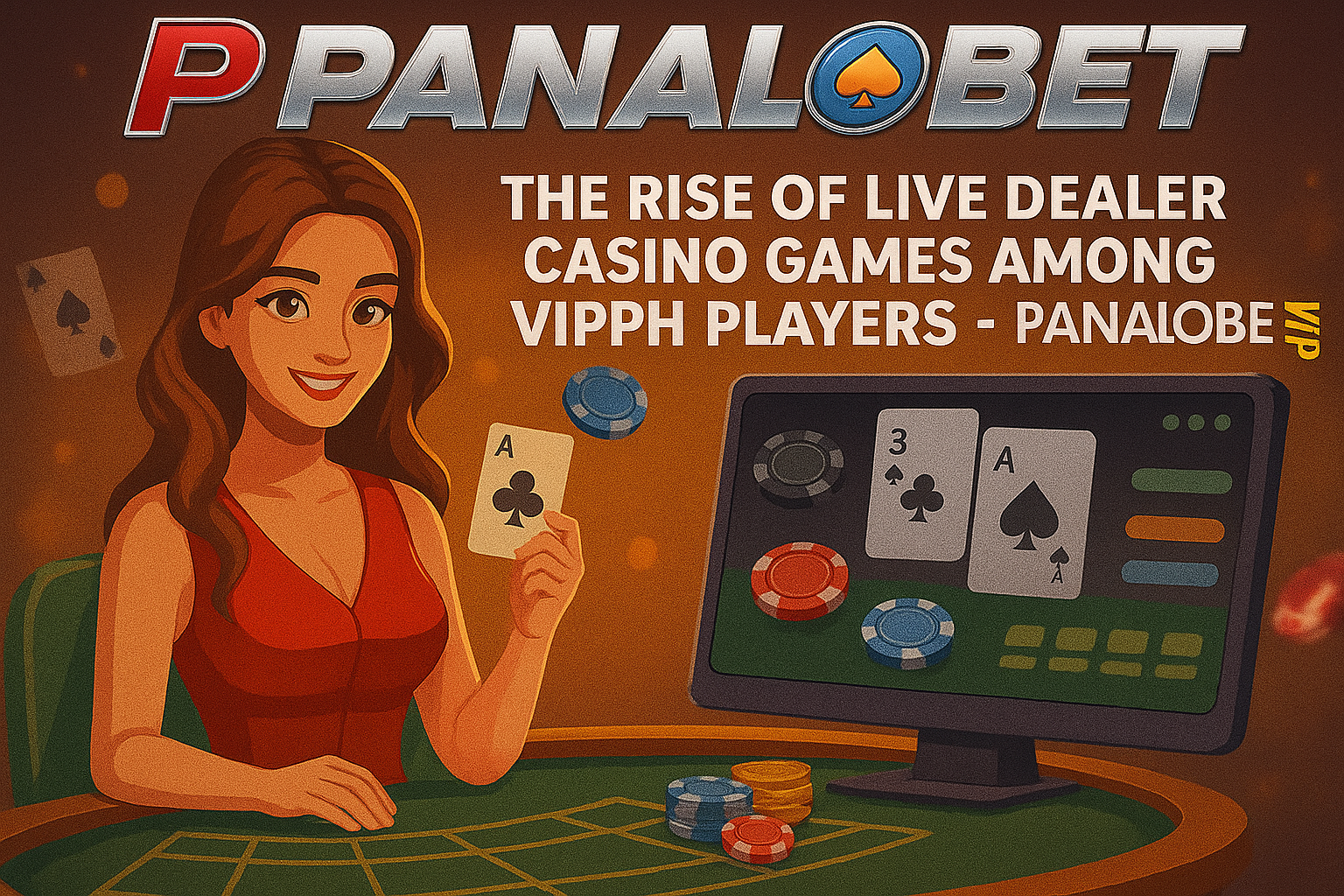 The Rise of Live Dealer Casino Games Among VIPPH Players- Panalobet Vip