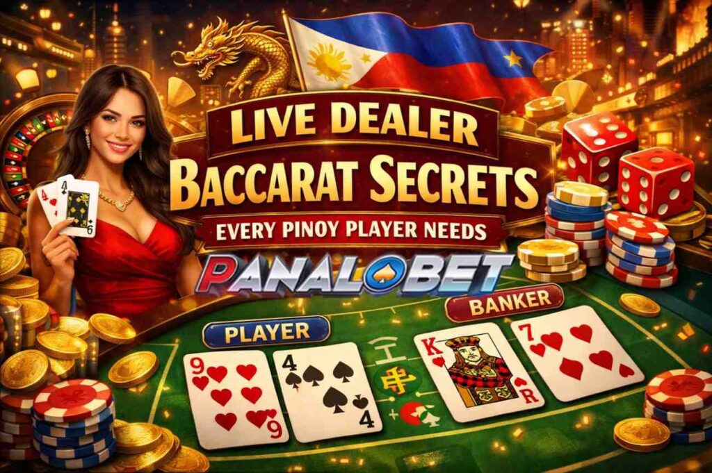 Discover smart live baccarat tips for Pinoy players on Panalobet VIP. Learn why Banker wins more, how to manage money, avoid traps, and enjoy smarter play.