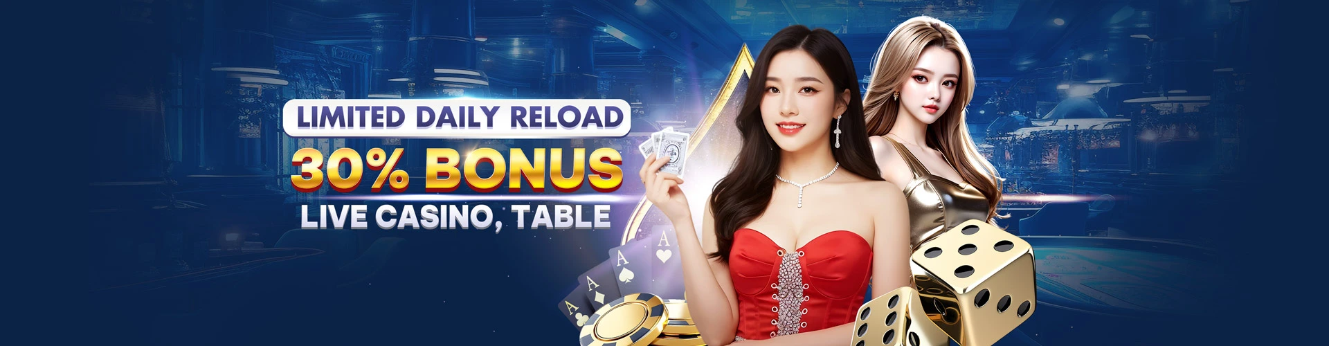 Limited Daily Reload 30% Bonus