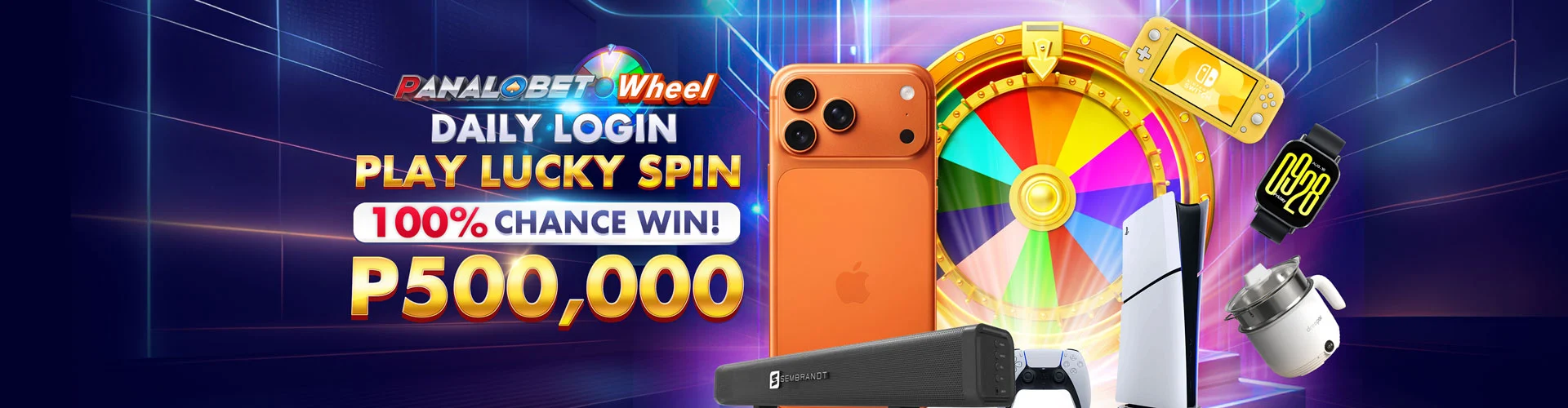 Daily Login Play Lucky Spin